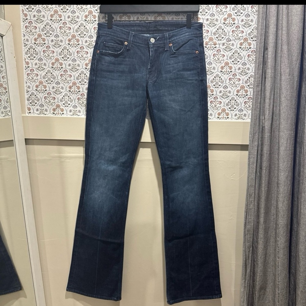 Citizens Of Humanity Blue Boot Cut Jeans